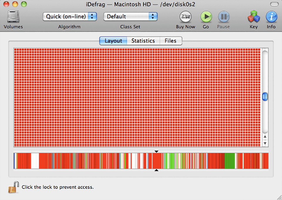 defraggler for mac download interface