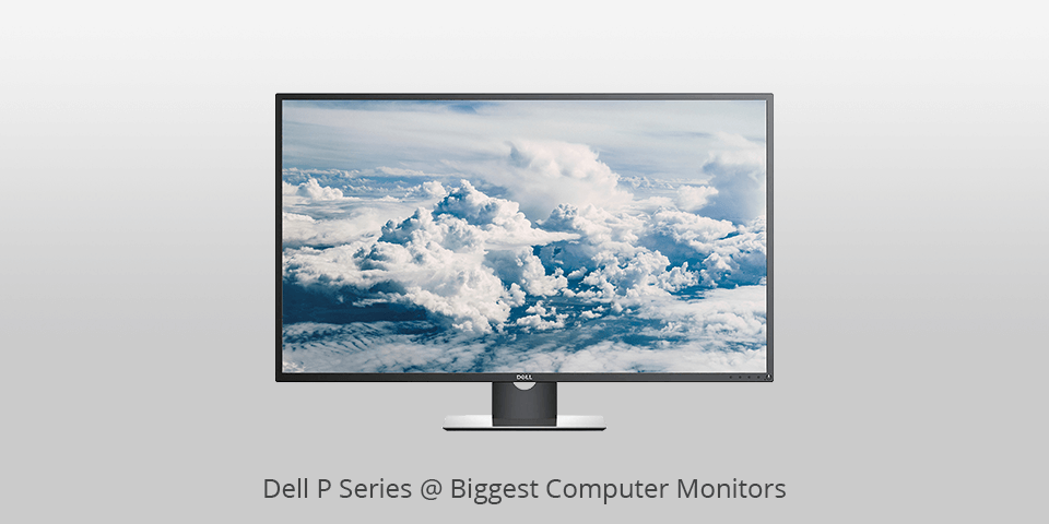 top large 4k multi-task monitor 