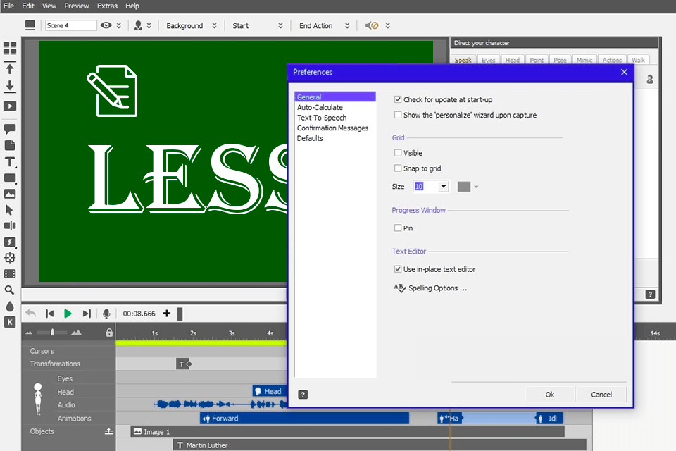 demobuilder video tutorial software interface