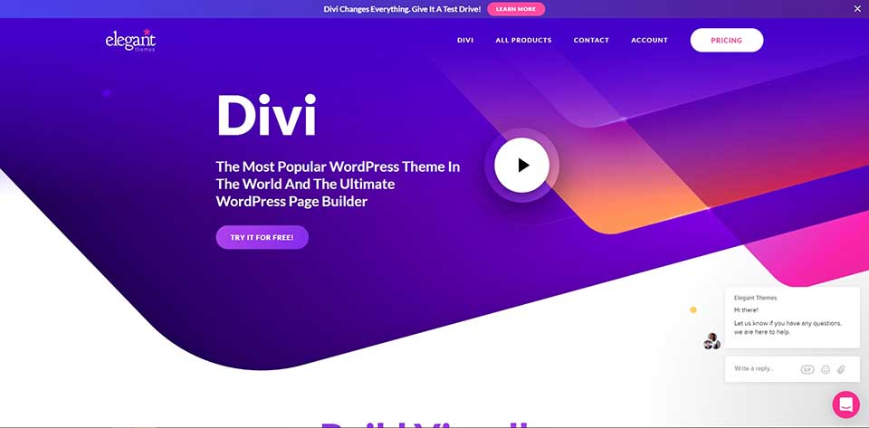divi wordpress theme