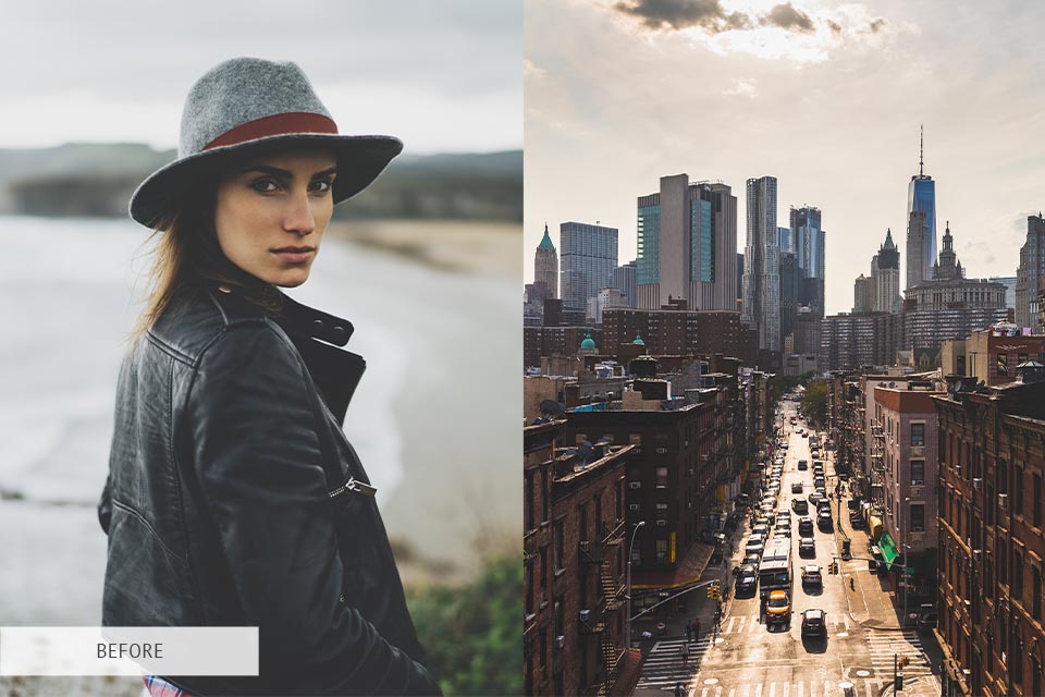 double exposure portrait