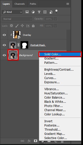 Double Exposure Solid Color
