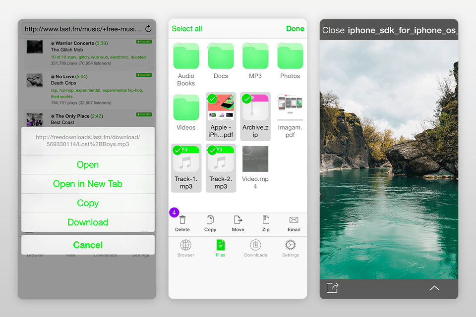 downloadmate video downloader app interface