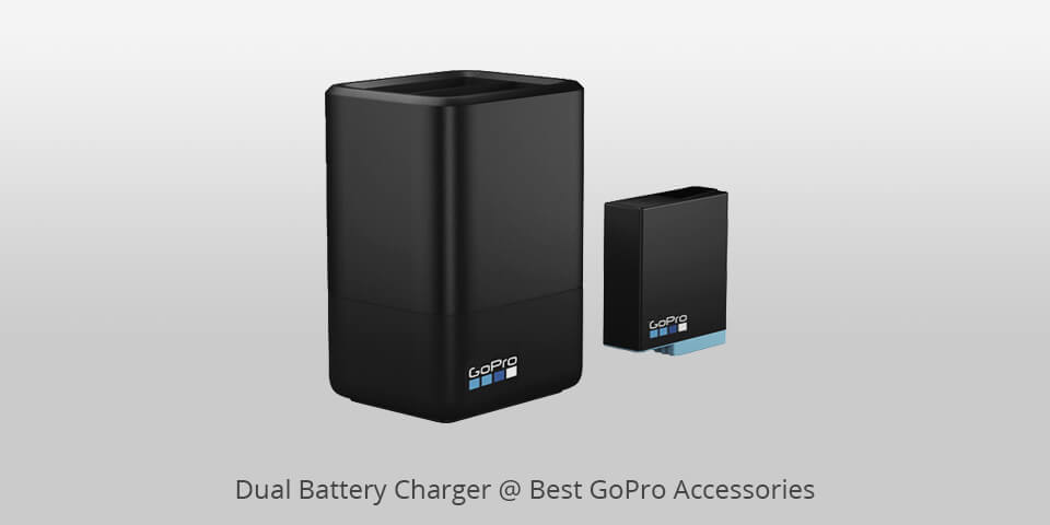 dual battery charger best gopro accessories