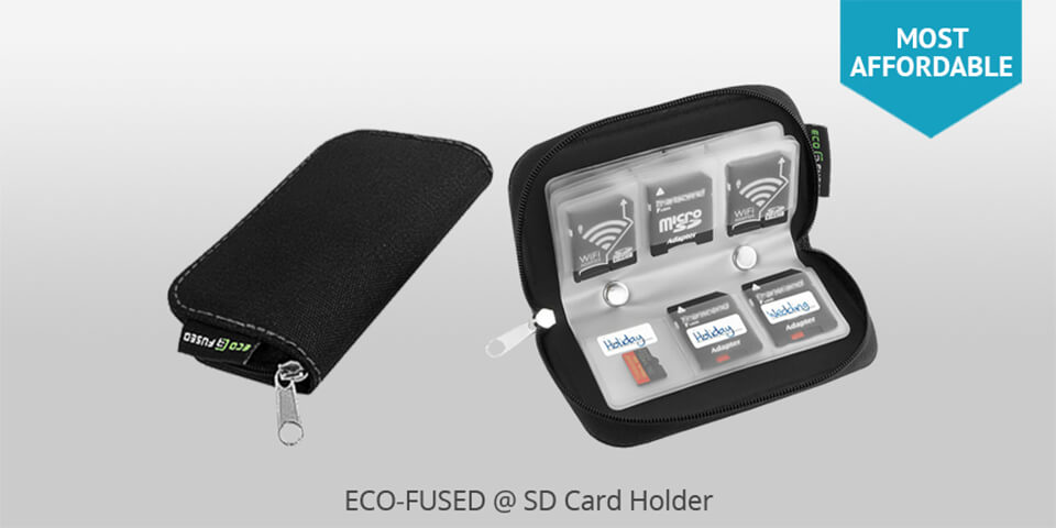 eco fused memory card carrying case