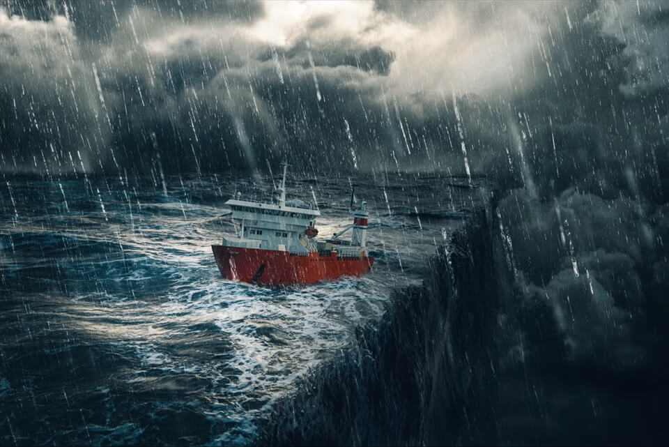 edge of the earth photoshop manipulation tutorial