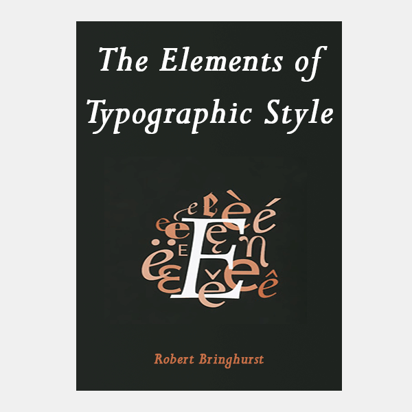 elements of typographic design book