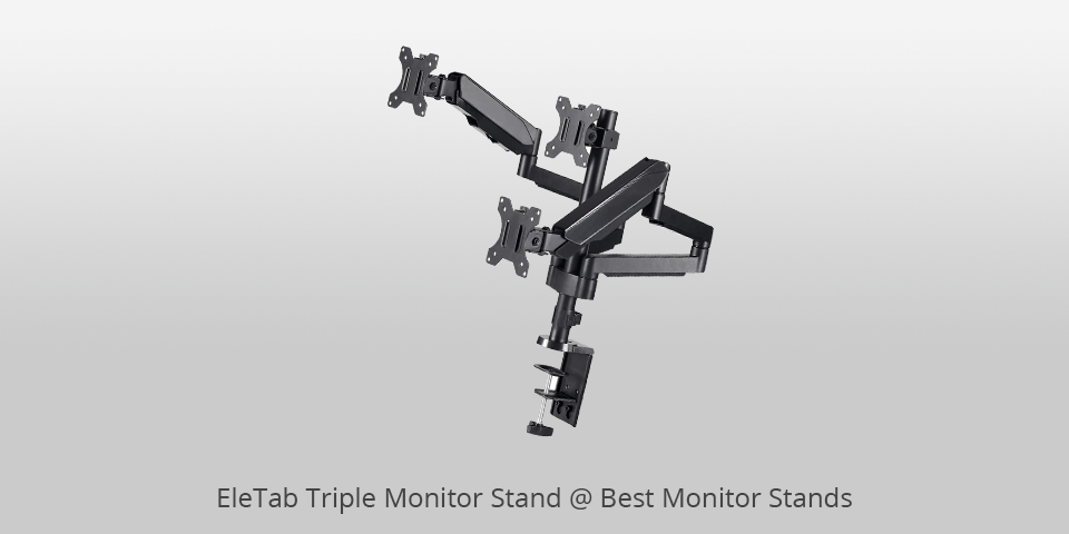 best monitor stands eletab triple