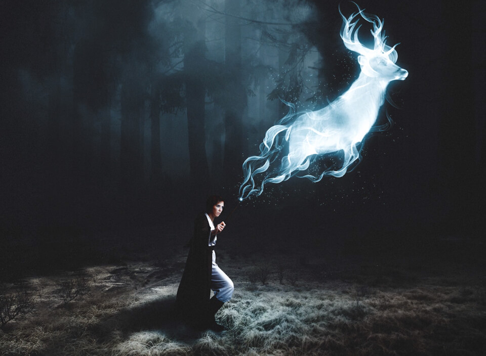 expecto patronum photoshop manipulation tutorial