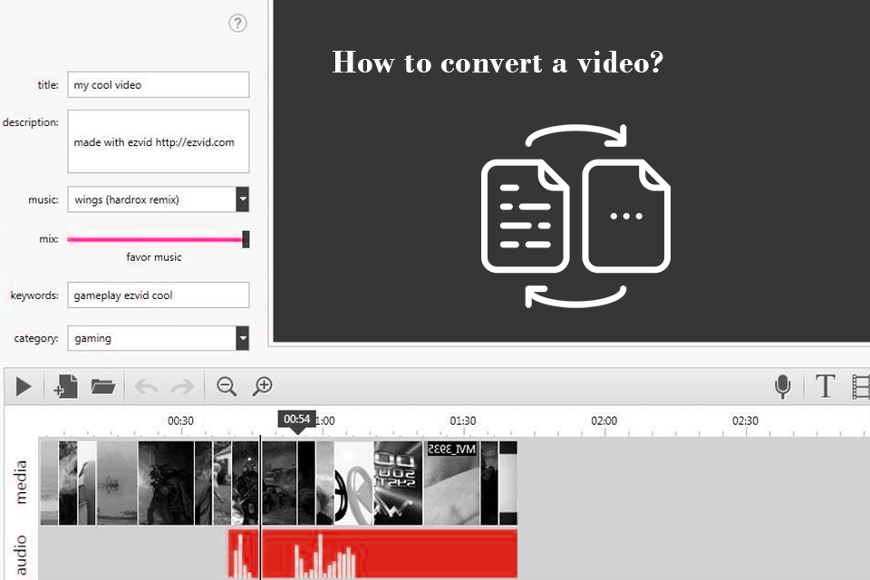 ezvid video tutorial software interface