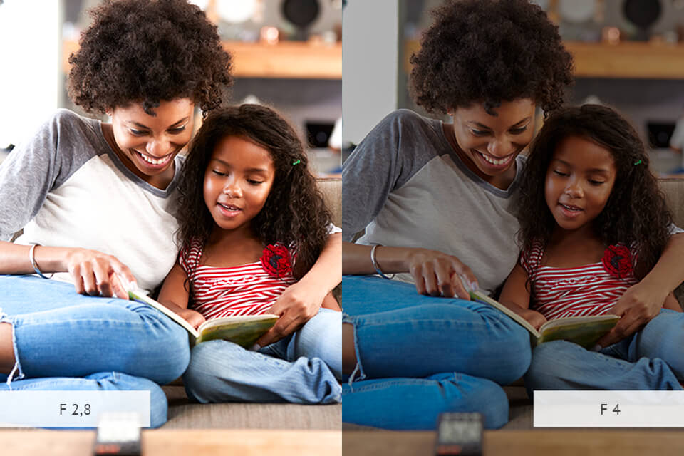 camera settings for family portraits