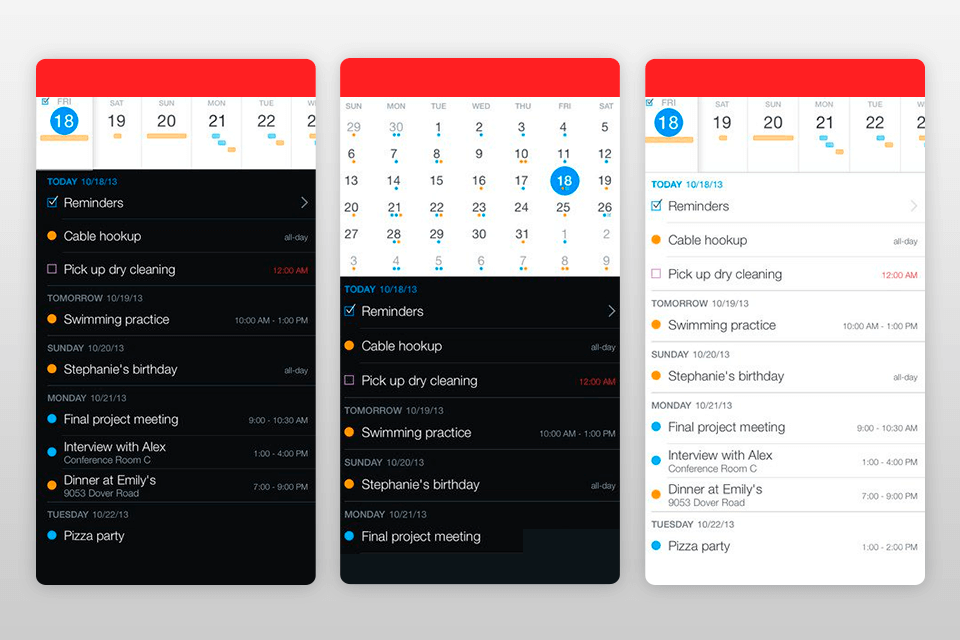 fantastical 2 daily planner app
