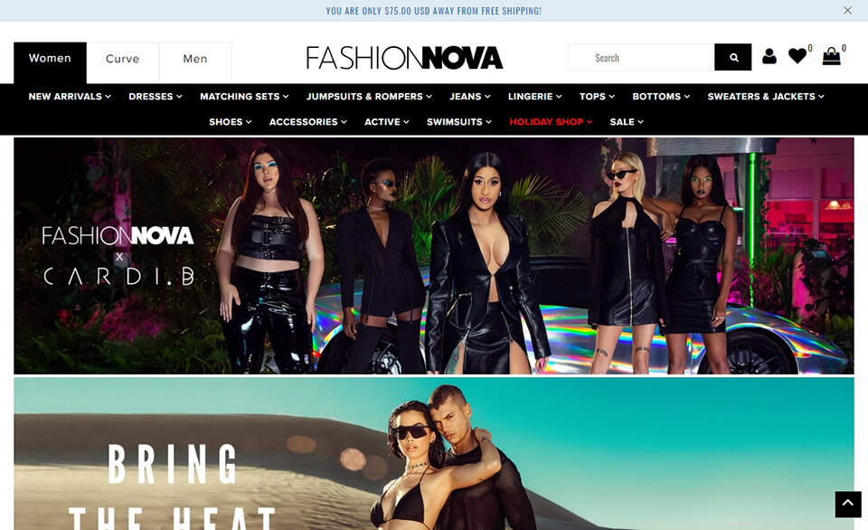 fashion nova visual lookbook