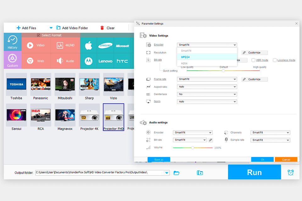 formats hd video converter factory pro