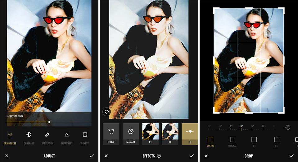 fotor app interface