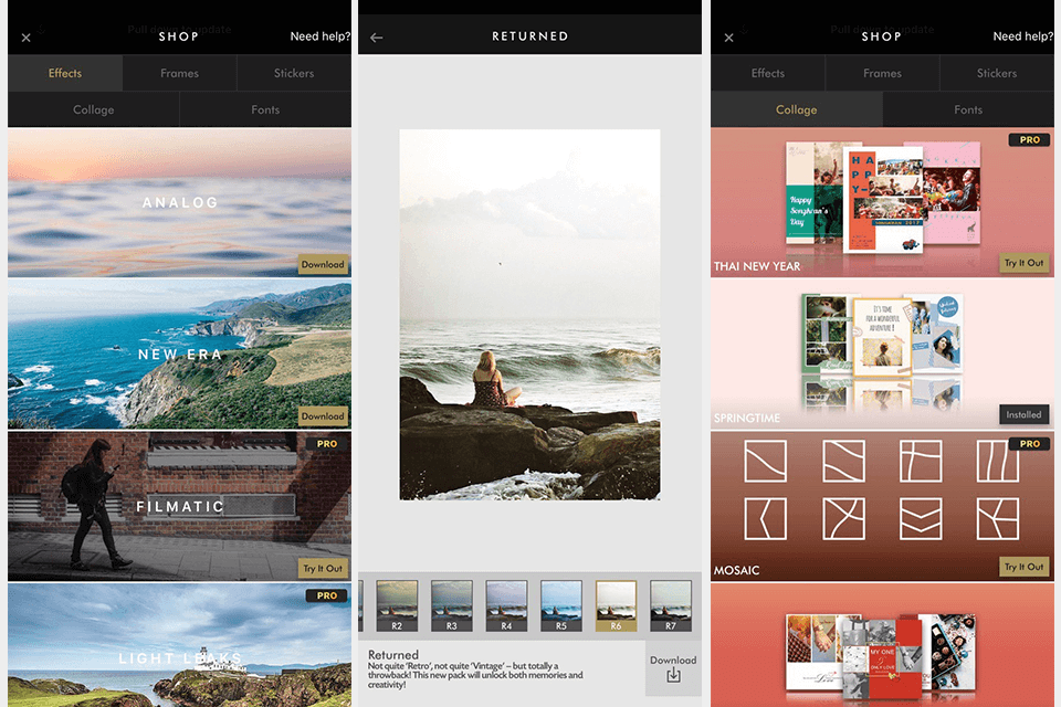 fotor mobile effects