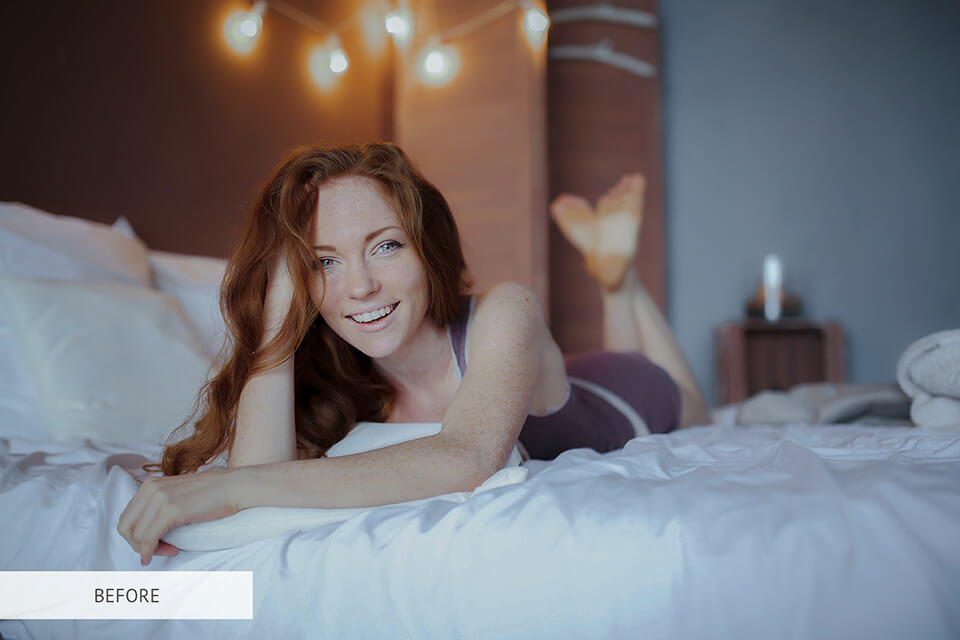 free bokeh overlay for portrait photos