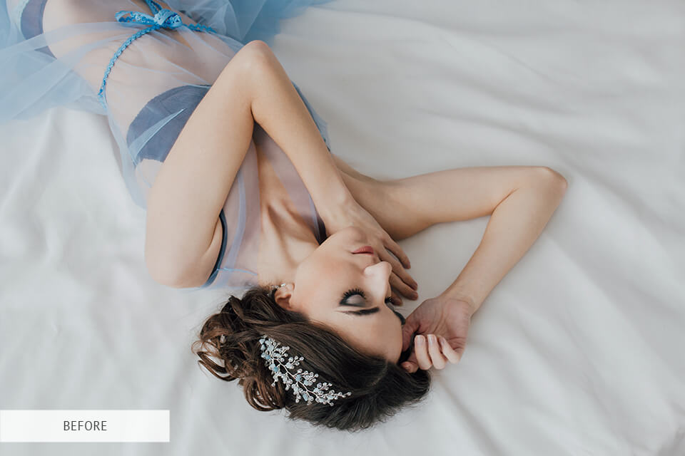 free lightroom preset for boudoir photos