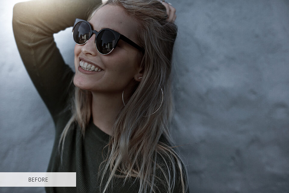 free lightroom preset for portrait photography