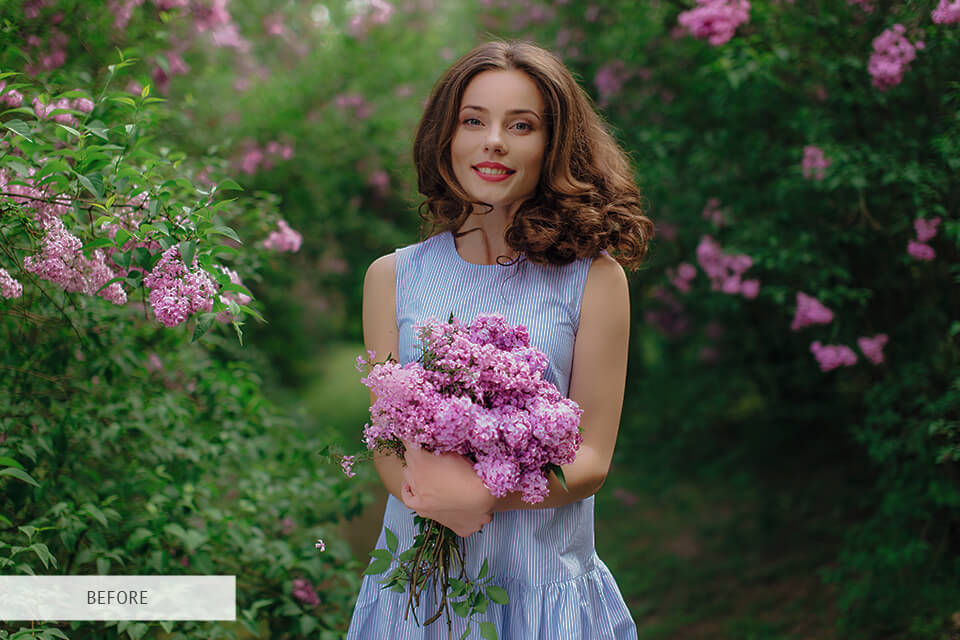 free lightroom preset for portrait photography