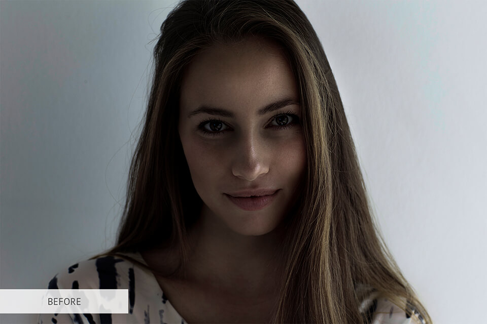 free lightroom preset for portrait photos