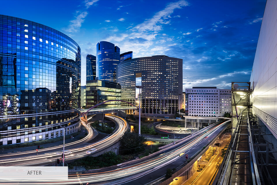 free nighttime photography cityscape lightroom preset
