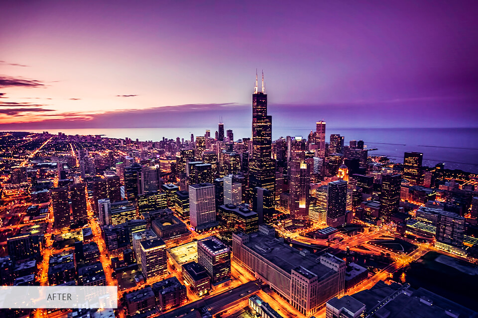 free nighttime photography landscape lightroom preset