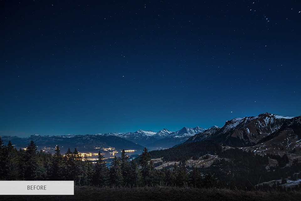 free nighttime photography sky photoshop overlay