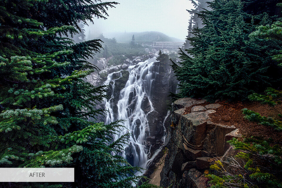 free photoshop action for landscape photography editing