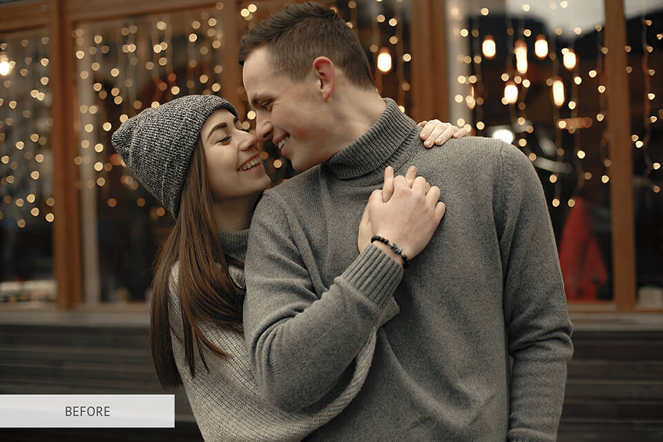 free winter blizzard photoshop action