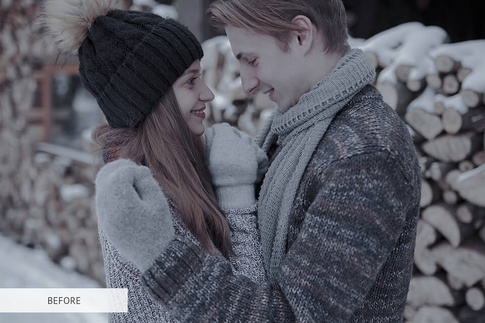 free winter frost photoshop overlay 