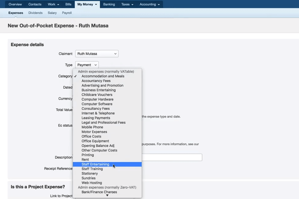 freeagent best accounting software for medium sized business interface