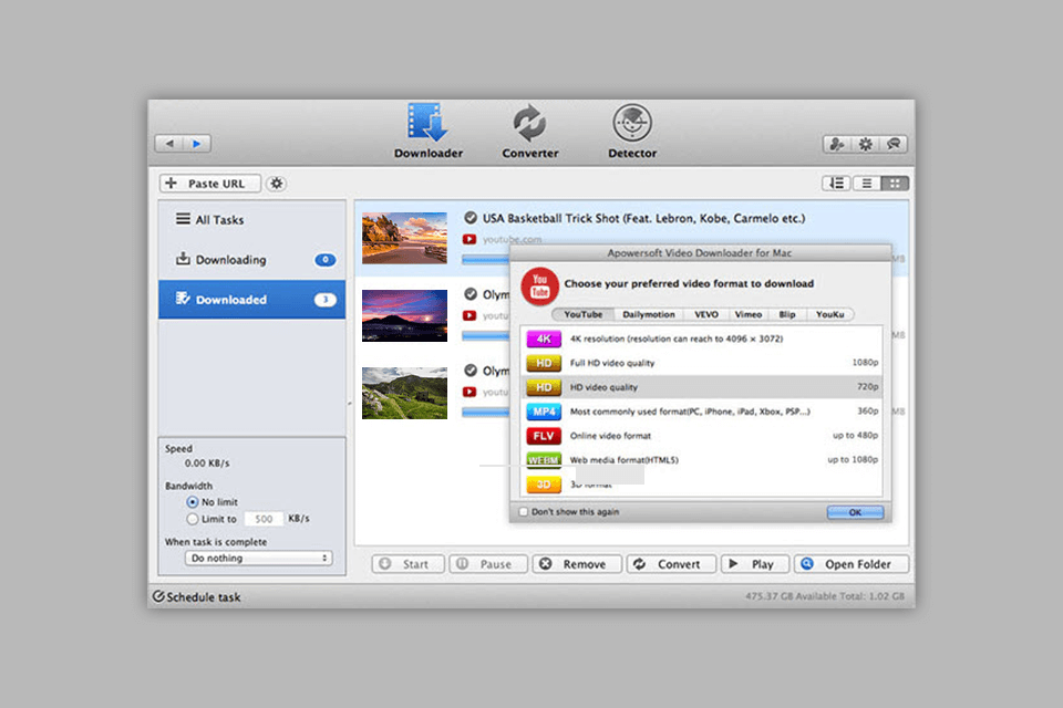 getflv for mac download interface
