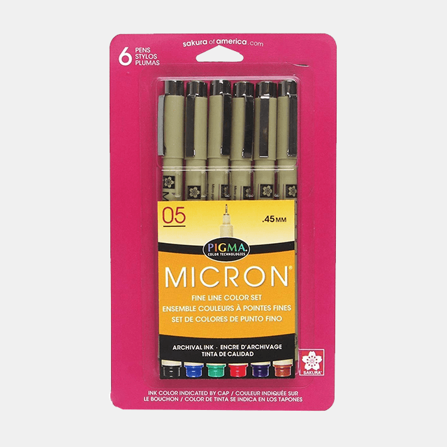 gifts for graphic designers sakura pens