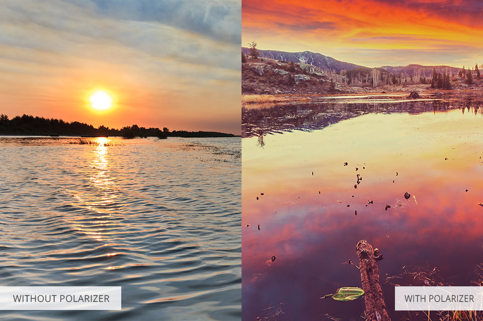 golden hour photography circular polarizer