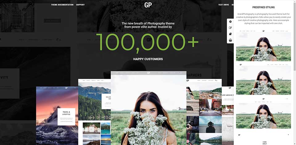 grand photography wordpress theme