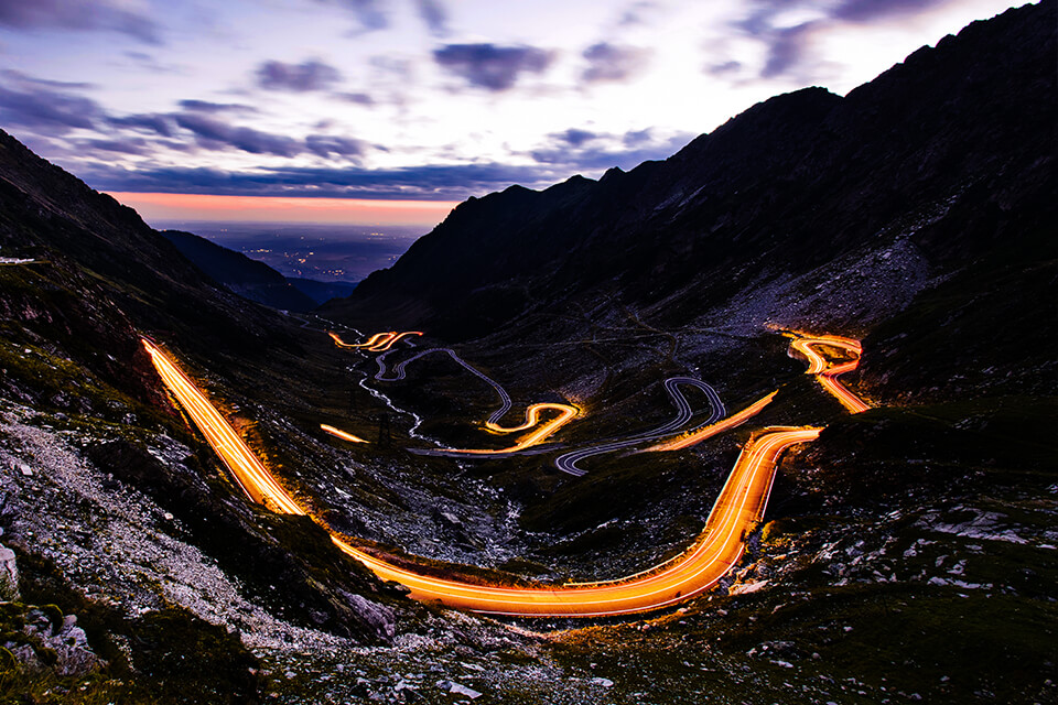 highway nighttime photography ideas