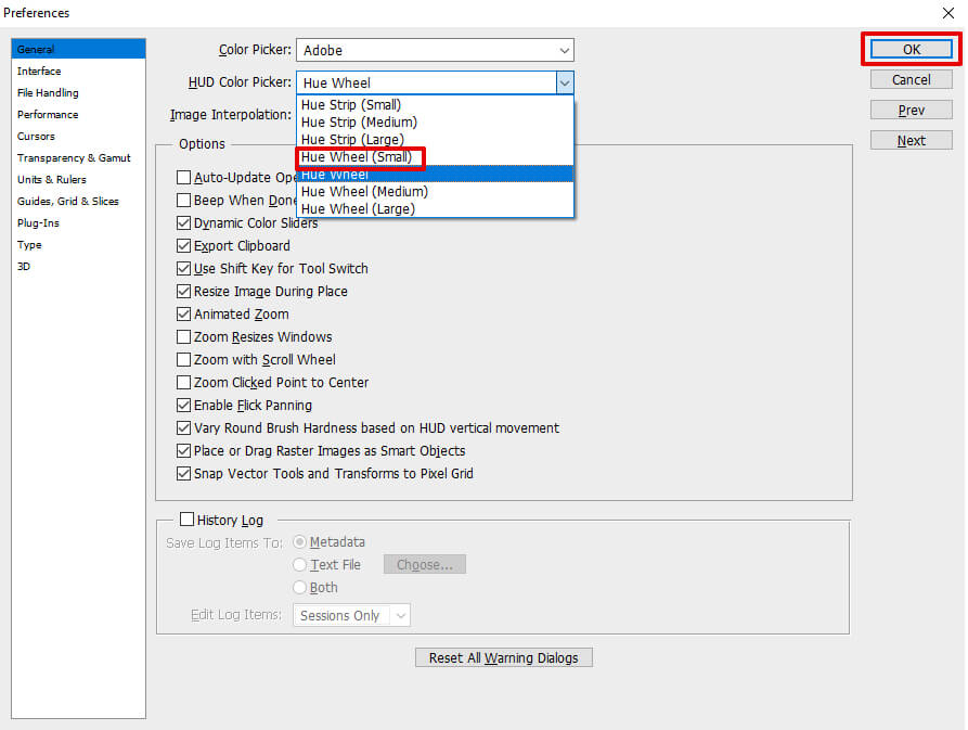 how to add the color wheel in photoshop cs6
