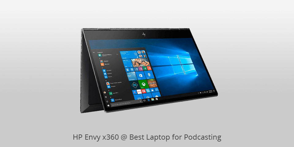 laptop for podcasting hp