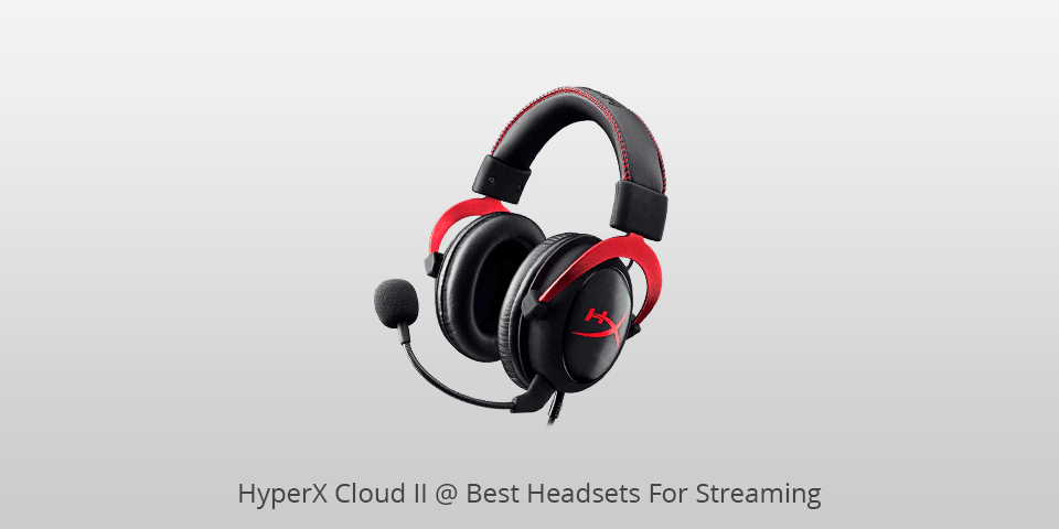 hyperx cloud ii headset for streaming