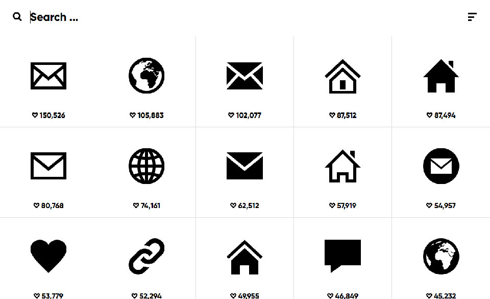 Interface von Iconmonstr - beste kostenlose Vektorgrafik