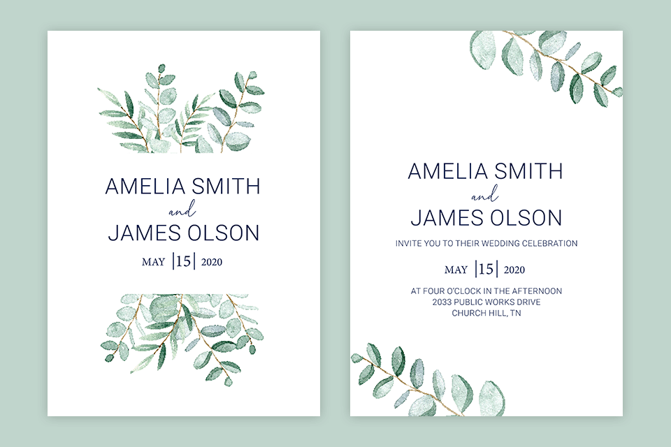 indesign free templates wedding