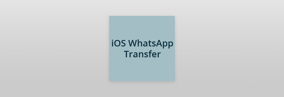 ios whatsapp transfer logo