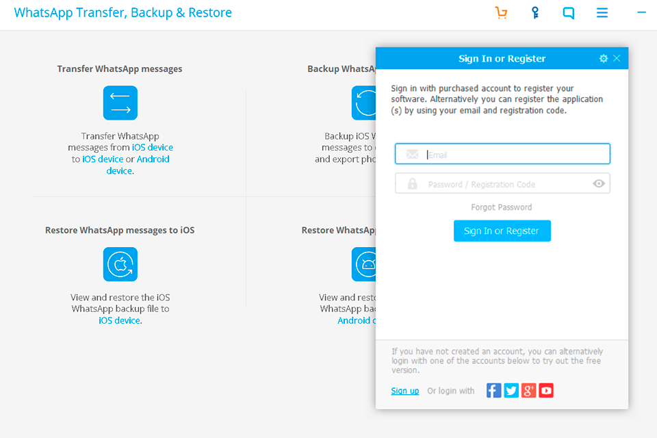 ios whatsapp transfer recovery android review interface