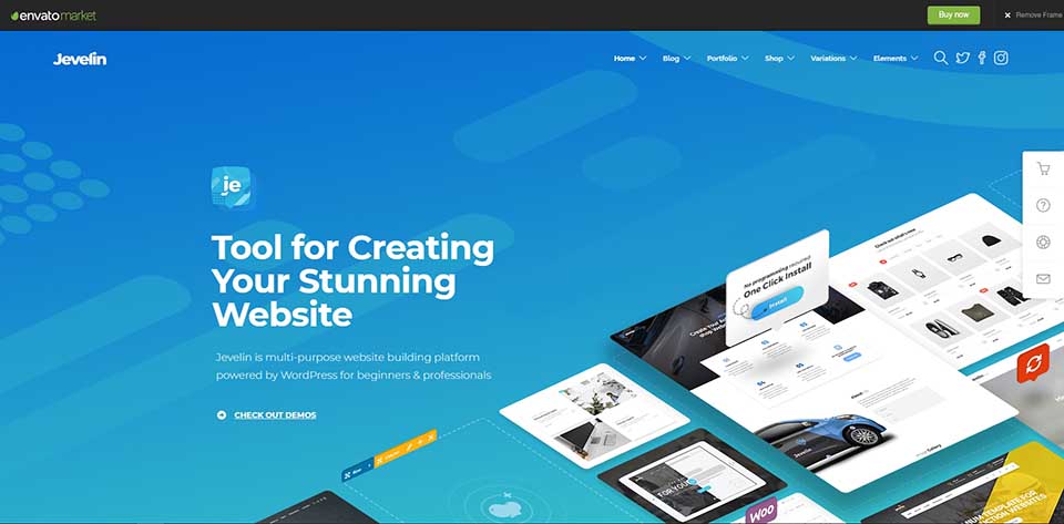 jevelin wordpress theme