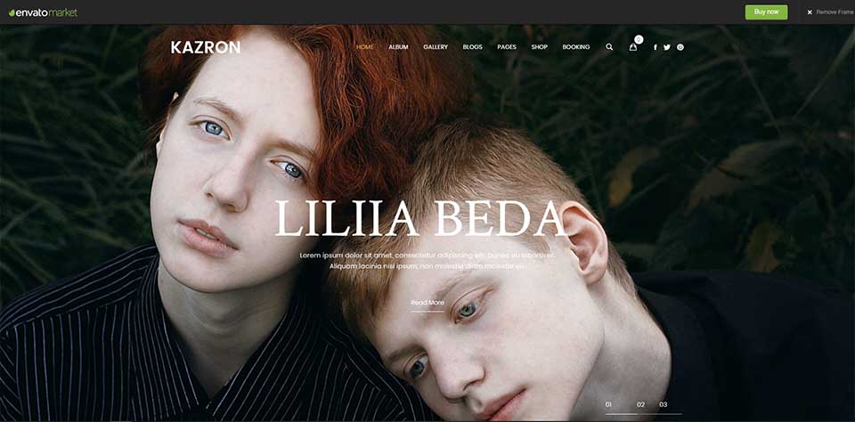 kazron wordpress theme