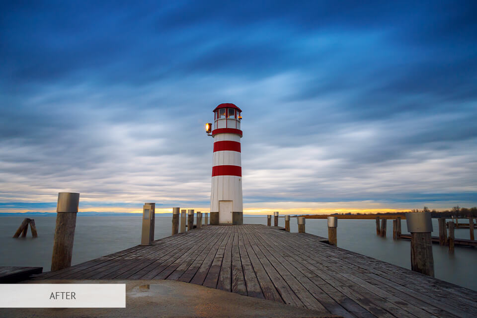 post processing landscape photography technique