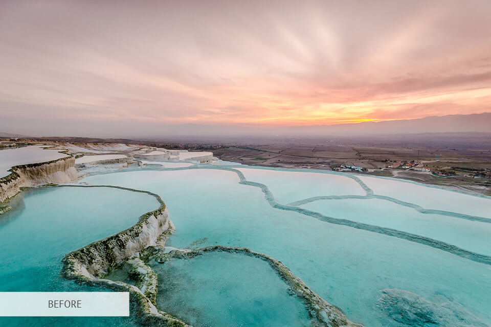 edit landscape photos technique