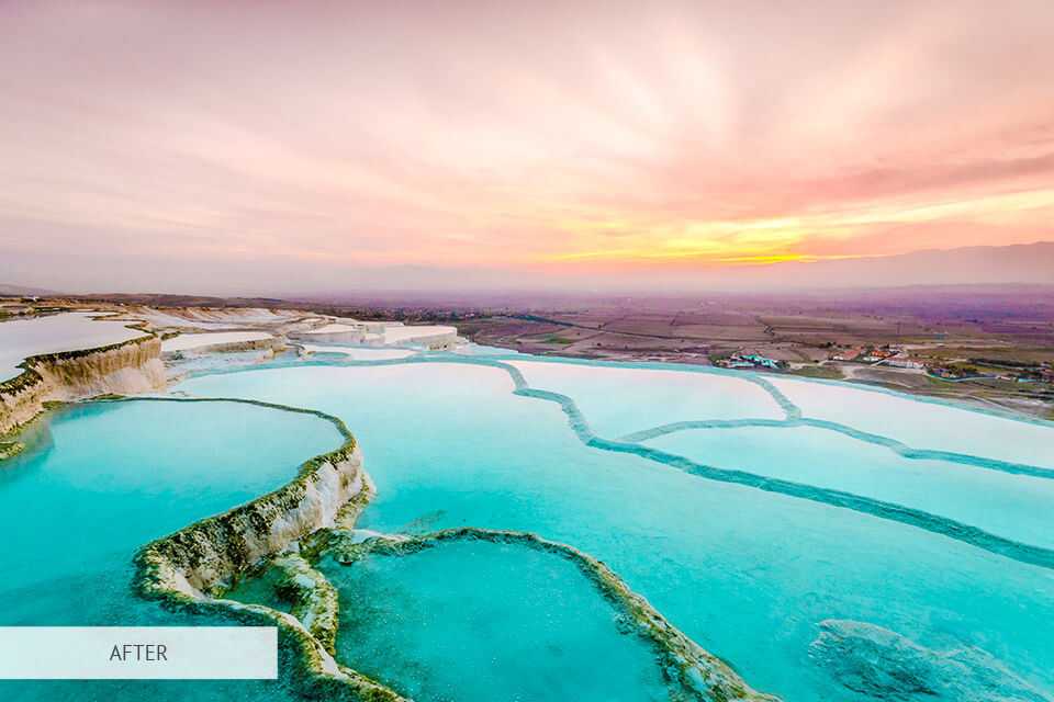 edit landscape photos technique