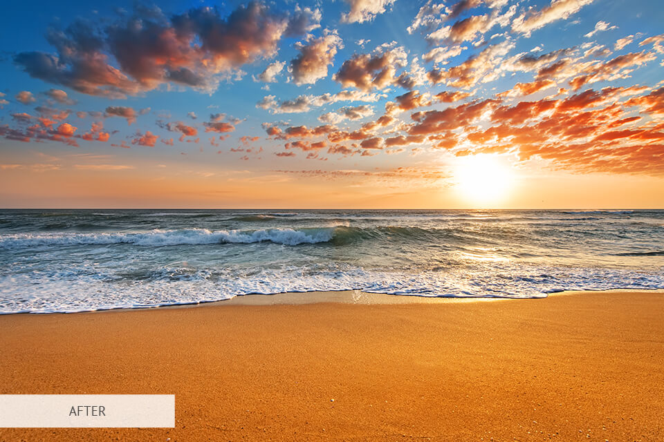 edit landscape photos technique